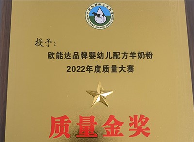 2022年度質量大賽金獎